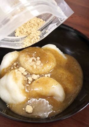 簡単！お麸の白玉風デザート-レシピのメイン写真