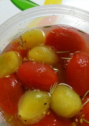 大好き♥トマトのデザート甘酢漬け-レシピのメイン写真