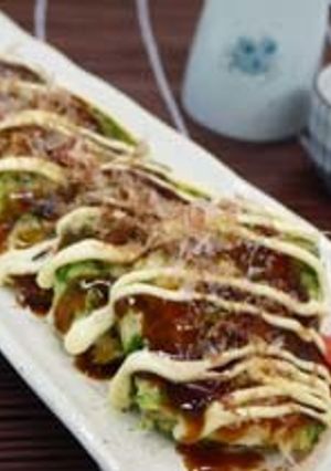 あおさのミニお好み焼き-レシピのメイン写真