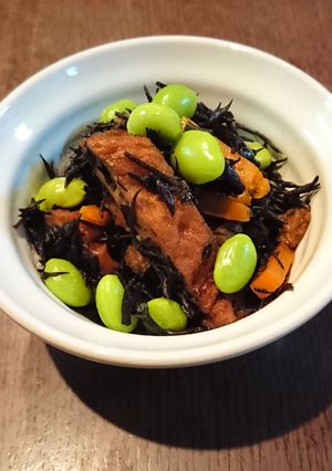 常備菜の覚え書き☆ひじきの煮物-レシピのメイン写真