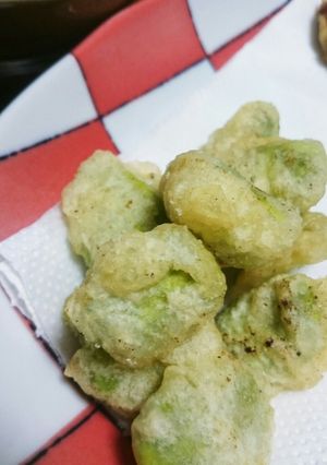 そら豆の天ぷら-レシピのメイン写真