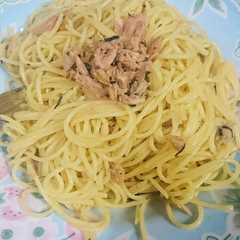 超簡単！お茶漬けのもとで和風パスタ-レシピのメイン写真