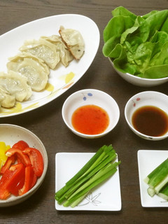 餃子のサラダラップ-レシピのメイン写真