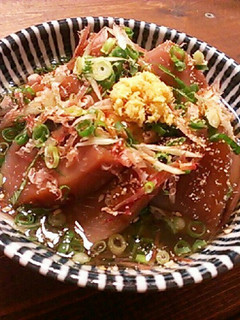 鰹の刺し身で、冷やしねこまんま(ФωФ)-レシピのメイン写真