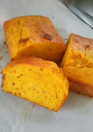子供も大好きかぼちゃケーキ-レシピのメイン写真