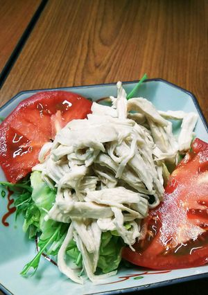 とりむね肉のジューシーサラダ-レシピのメイン写真