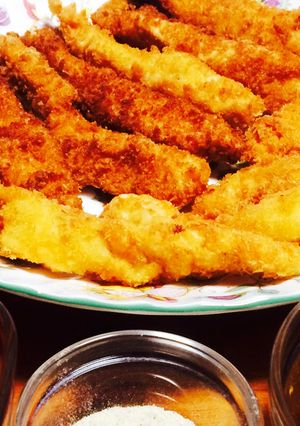 節約♡つまみ♡サクふわ胸肉スティック♡-レシピのメイン写真