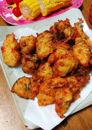 ☆サクフワとうふの野菜揚げ30個☆-レシピのメイン写真