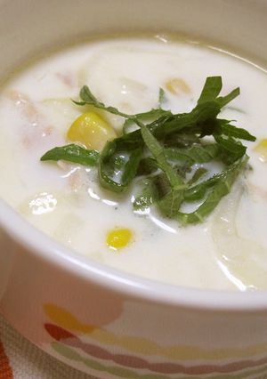 ツナと玉ねぎのクリームスープ-レシピのメイン写真