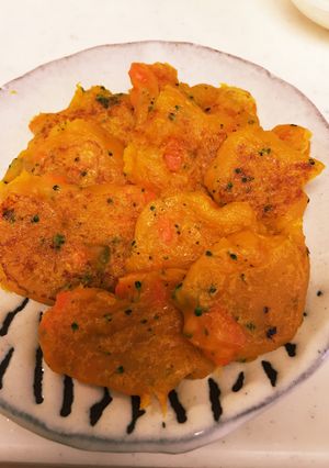 カボチャのおやき 離乳食 手づかみ食べ-レシピのメイン写真