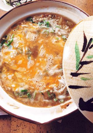 カニ雑炊-レシピのメイン写真