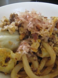 ひき肉とキャベツで!焼きうどんバター醤油-レシピのメイン写真