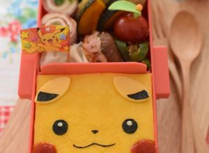 【キャラ弁】ピカチュウのオムライス弁当-レシピのメイン写真