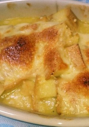 粉末コーンスープでお麩グラタン-レシピのメイン写真
