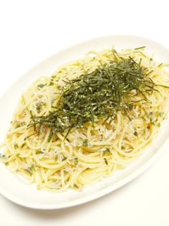 梅とシラスの和風スパゲティ♪-レシピのメイン写真