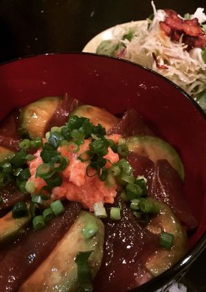 マグロの漬け丼 髭男特製トロトロ仕立て-レシピのメイン写真