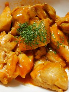 簡単旨い!鶏もも肉のケチャップポン酢焼き-レシピのメイン写真