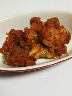 簡単*白身魚のトマト煮込み*-レシピのメイン写真