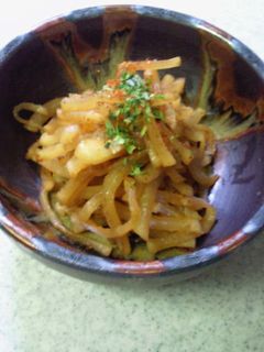 辛い大根のきんぴら-レシピのメイン写真