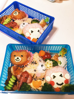 動物園へレッツゴー弁当-レシピのメイン写真