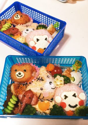 動物園へレッツゴー弁当-レシピのメイン写真