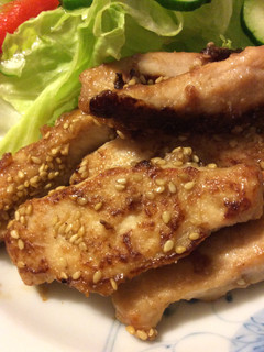 鶏胸肉でガッツリしっとり醤油焼-レシピのメイン写真