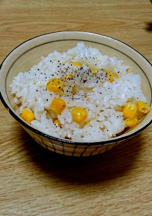 簡単手抜きで美味しいとうもろこしご飯-レシピのメイン写真