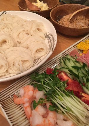 ご馳走そうめん！おもてなし豪華メニューに-レシピのメイン写真