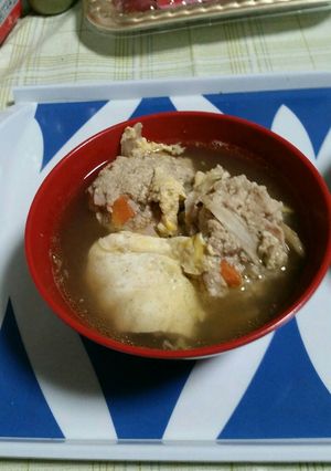 豆腐入りヘルシースープ-レシピのメイン写真