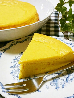 豆乳deかぼちゃのチーズケーキ☆-レシピのメイン写真