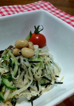 災害非常食★切干大根の栄養満点サラダ-レシピのメイン写真
