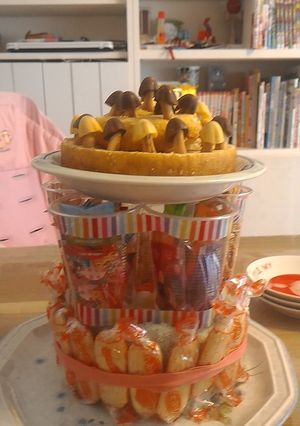 お菓子の塔-レシピのメイン写真