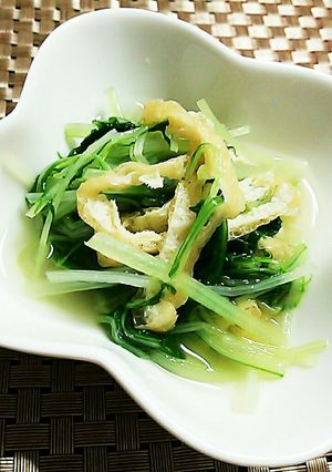 付け合わせに♪水菜のおひたし♪-レシピのメイン写真