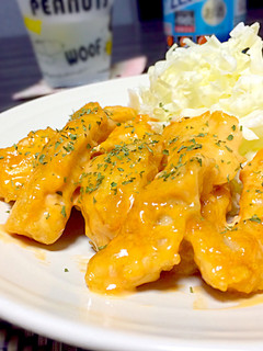 鶏むね肉のマヨソース焼き♡-レシピのメイン写真