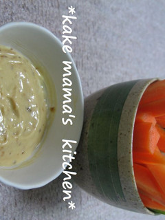 野菜スティック♡♥マヨ味噌-レシピのメイン写真