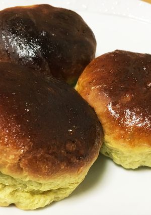 ☆お店で買いたい！！ 酒粕抹茶あんぱん☆-レシピのメイン写真