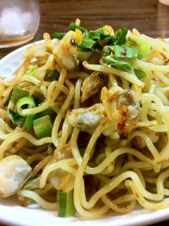 潮干狩りのアサリde中華風☆焼きそば!-レシピのメイン写真