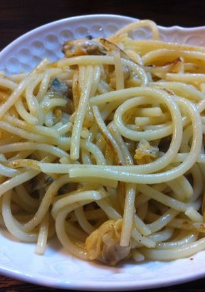 潮干狩りアサリ剥いちゃってスパゲッティ-レシピのメイン写真