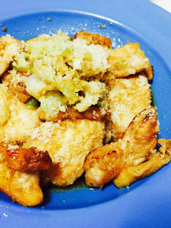 鶏ムネ肉のガリバタチーズ焼き-レシピのメイン写真