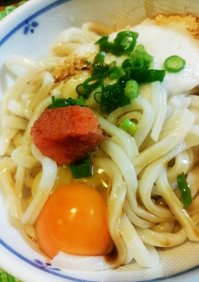とろろ明太たまご冷やしうどん-レシピのメイン写真