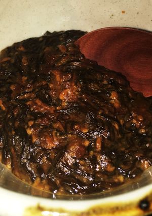 簡単!ご飯のお供に もずくのおかず味噌-レシピのメイン写真