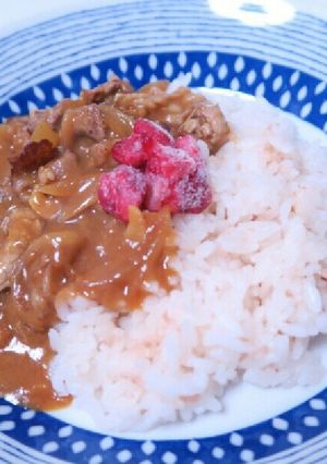 ココナッツとトマト風味の本格カレー10分-レシピのメイン写真