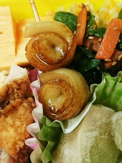 お弁当に☆クルクルちくわの照り焼き-レシピのメイン写真
