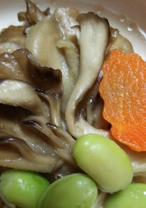 舞茸＆枝豆*人参deお弁当のすきまおかず-レシピのメイン写真