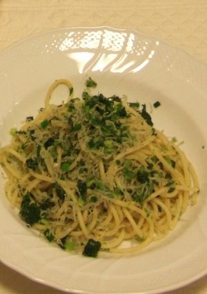 芹とじゃこのパスタ-レシピのメイン写真
