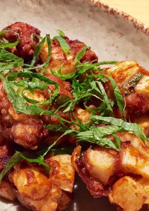 ガッツリ満足☆豚こまと長芋のゲンコツ揚げ-レシピのメイン写真