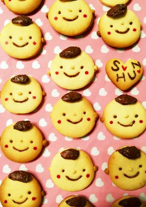 こどものお顔クッキー♡-レシピのメイン写真