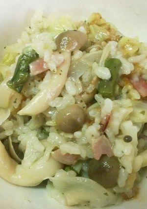 残り物野菜で簡単 洋風雑炊-レシピのメイン写真