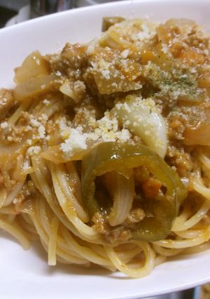豚ひき肉と野菜のケチャップパスタ☆-レシピのメイン写真