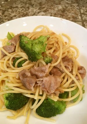 サッパリ梅パスタ〜和風☆-レシピのメイン写真